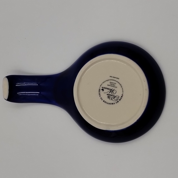 𝅺THE Pioneer Woman Spring Bouquet Blue Spoon Rest - Picture 2 of 4